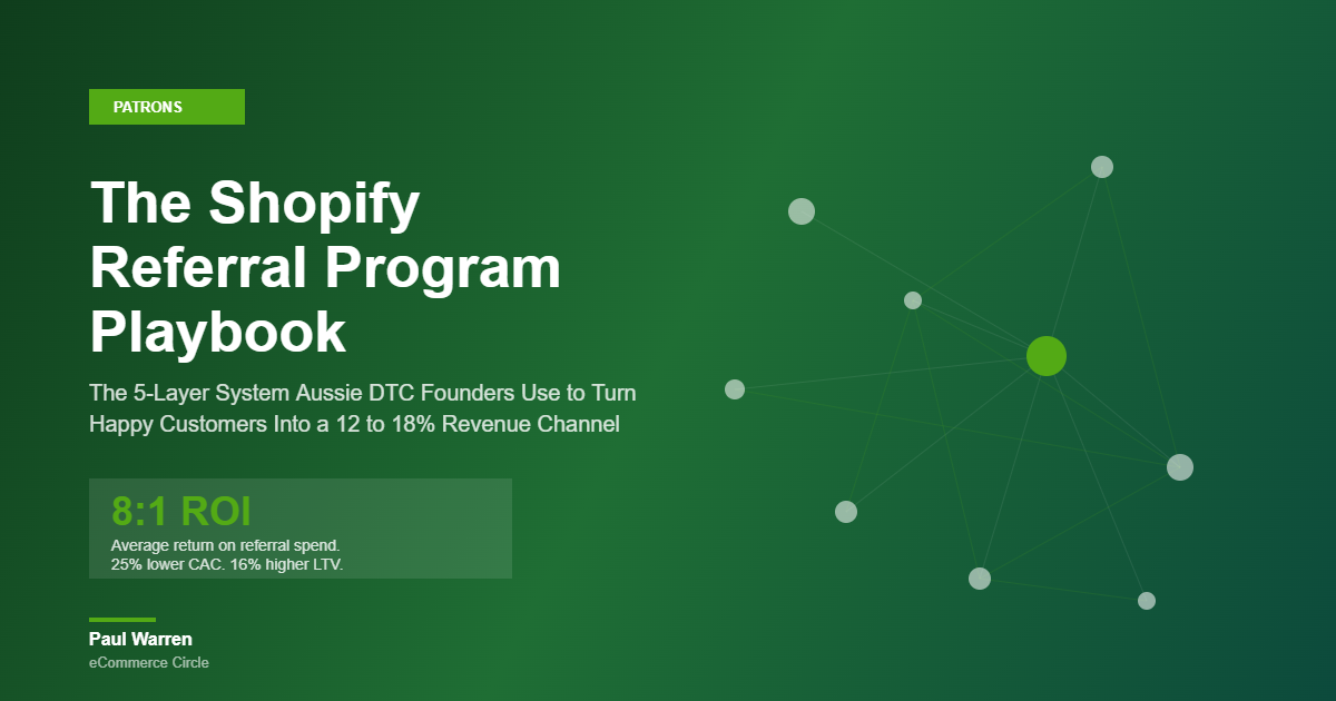 Shopify Referral Program Playbook featured image