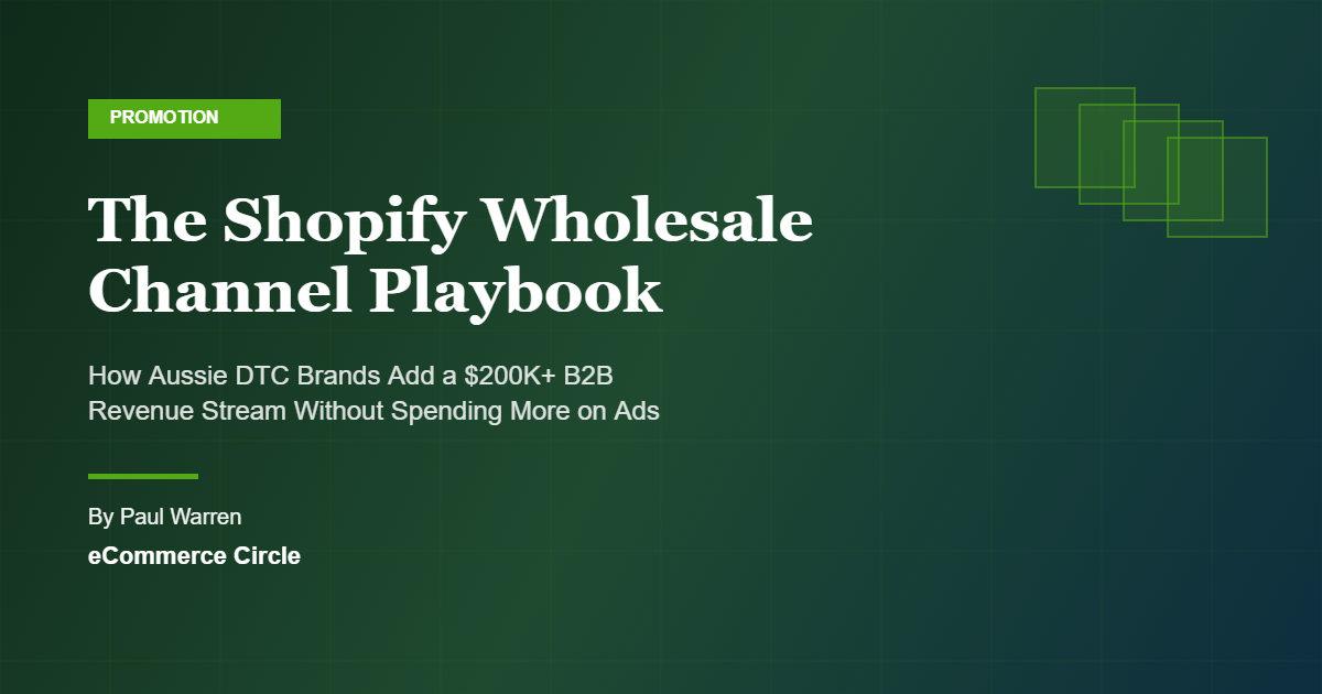 Shopify Wholesale Channel Playbook featured image