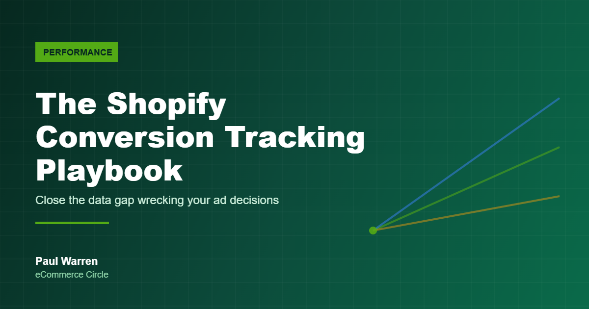 The Shopify Conversion Tracking Playbook: The 5-Layer System Aussie DTC Founders Use to Close the Data Gap Wrecking Their Ad Decisions