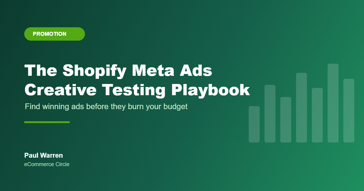 The Shopify Meta Ads Creative Testing Playbook: The 5-System Framework Aussie DTC Founders Use to Find Winning Ads Before They Burn Budget