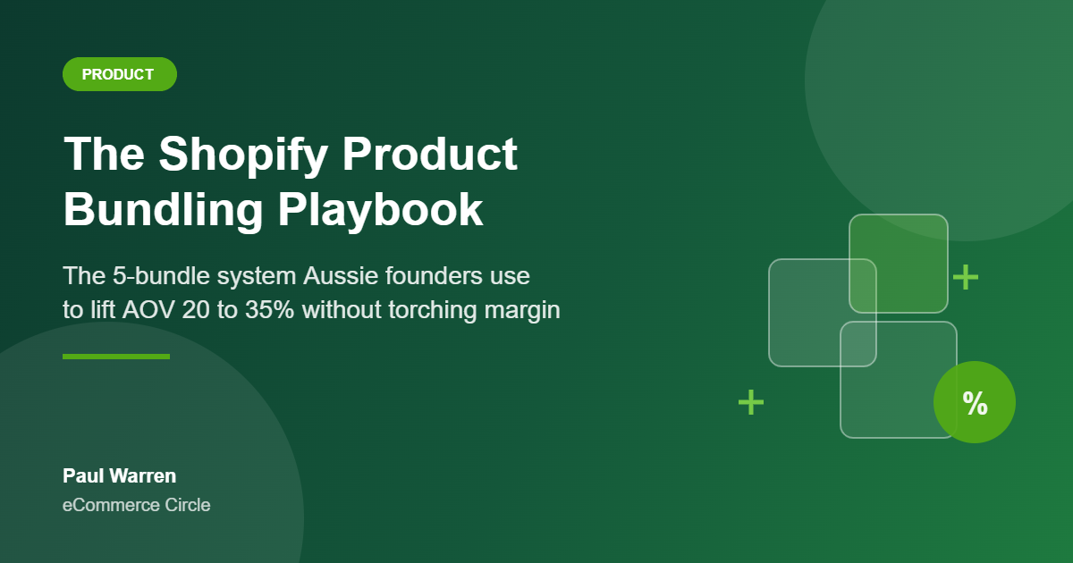 The Shopify Product Bundling Playbook featured image
