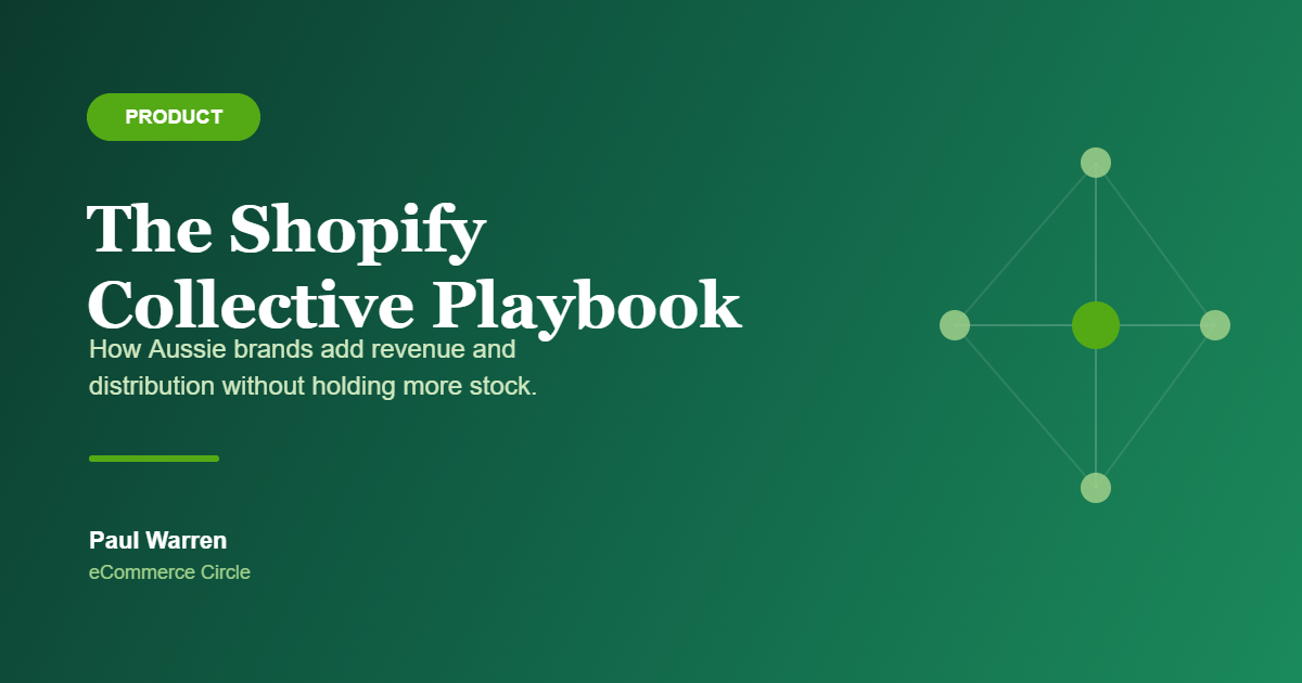 The Shopify Collective Playbook: How Aussie Brands Add Revenue and Distribution Without Holding More Stock