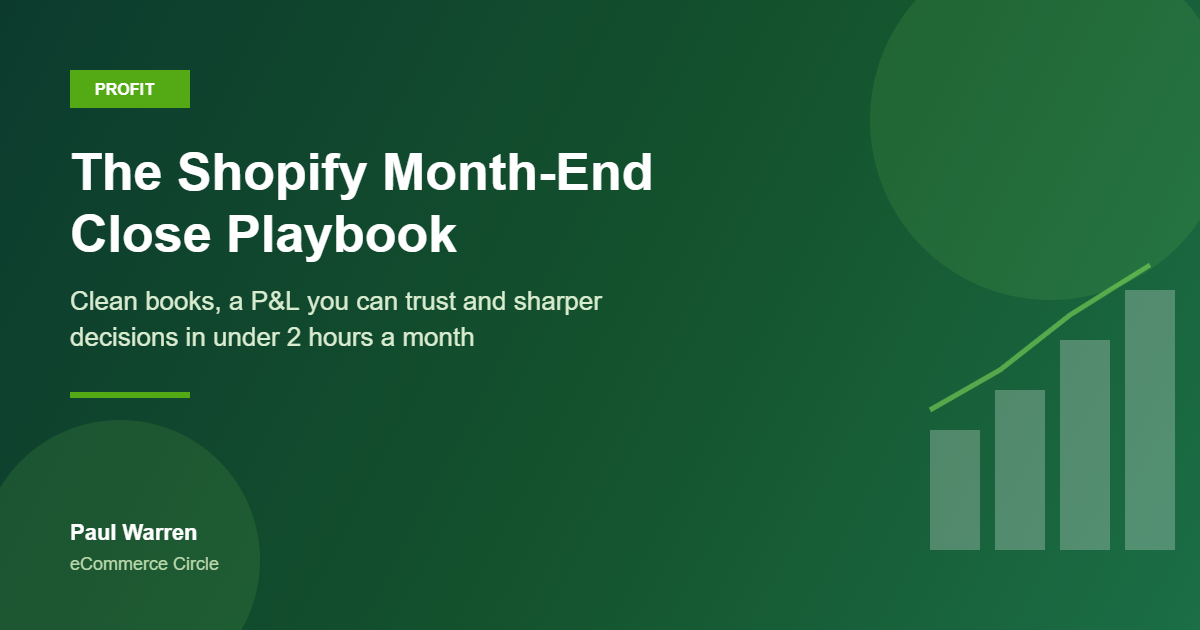 The Shopify Month-End Close Playbook featured image
