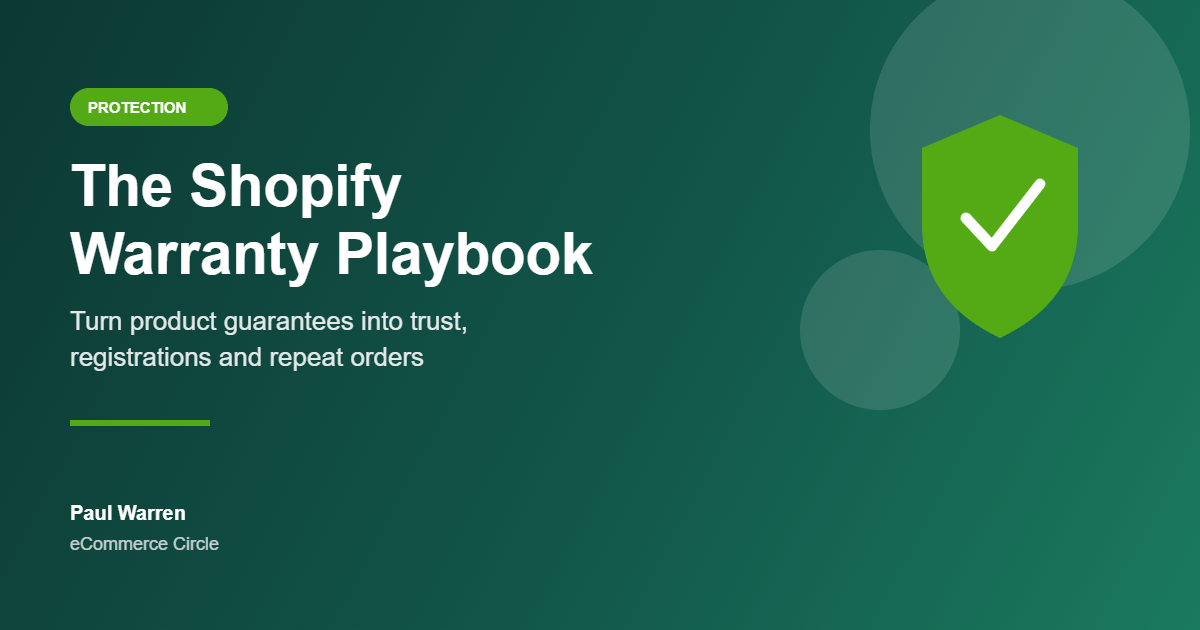 The Shopify Warranty Playbook featured image