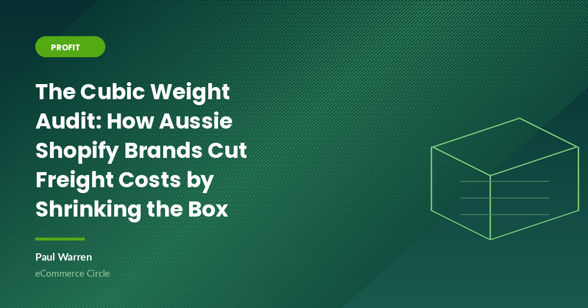 The Cubic Weight Audit featured image