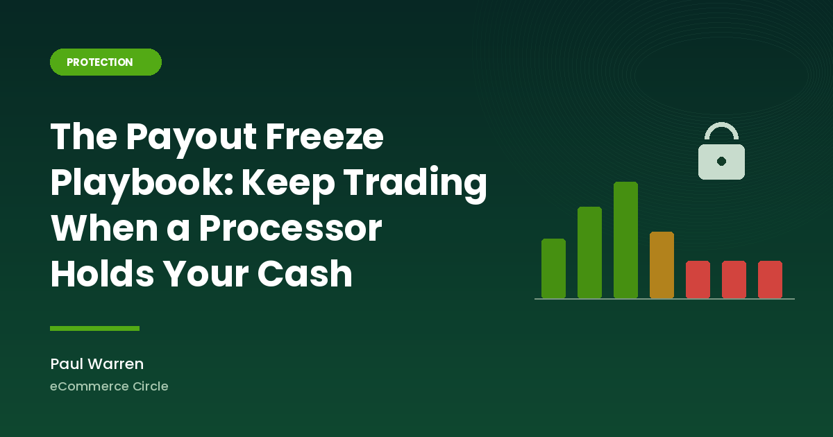 The Payout Freeze Playbook: The 5-Layer System Aussie Shopify Founders Use to Keep Trading When a Processor Holds Their Cash