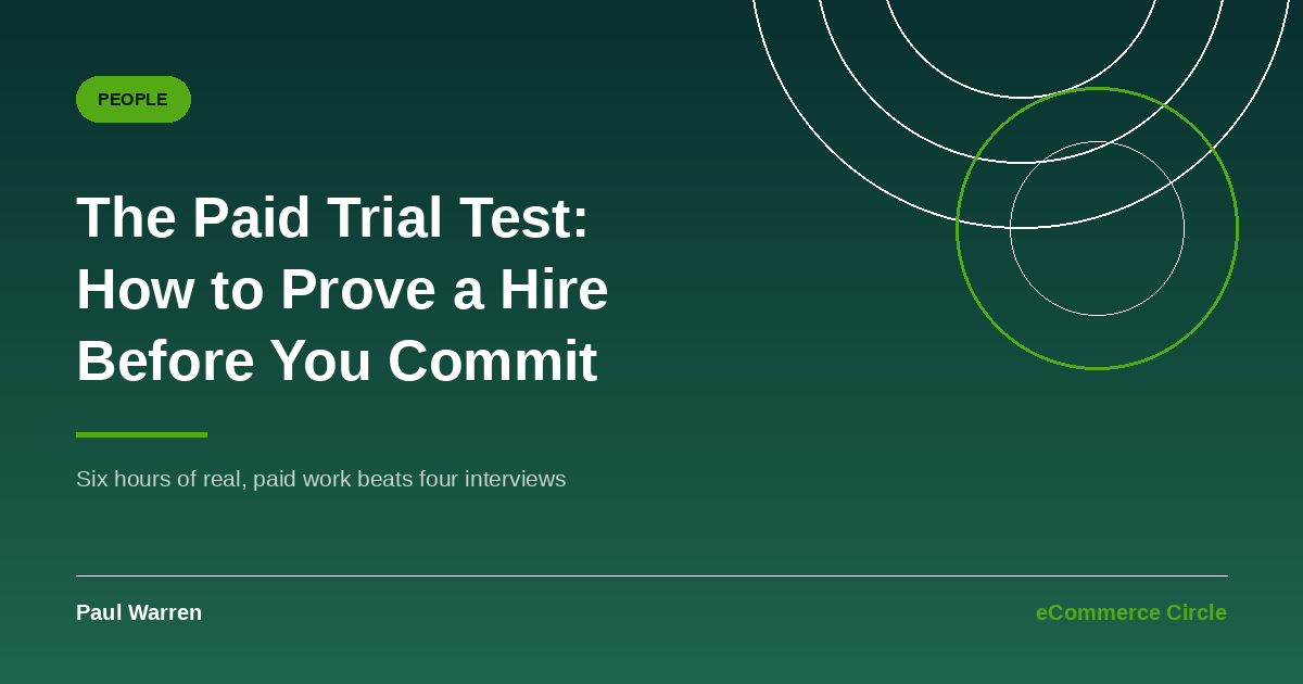 The Paid Trial Test: How Aussie Shopify Founders Prove a Hire Before They Commit