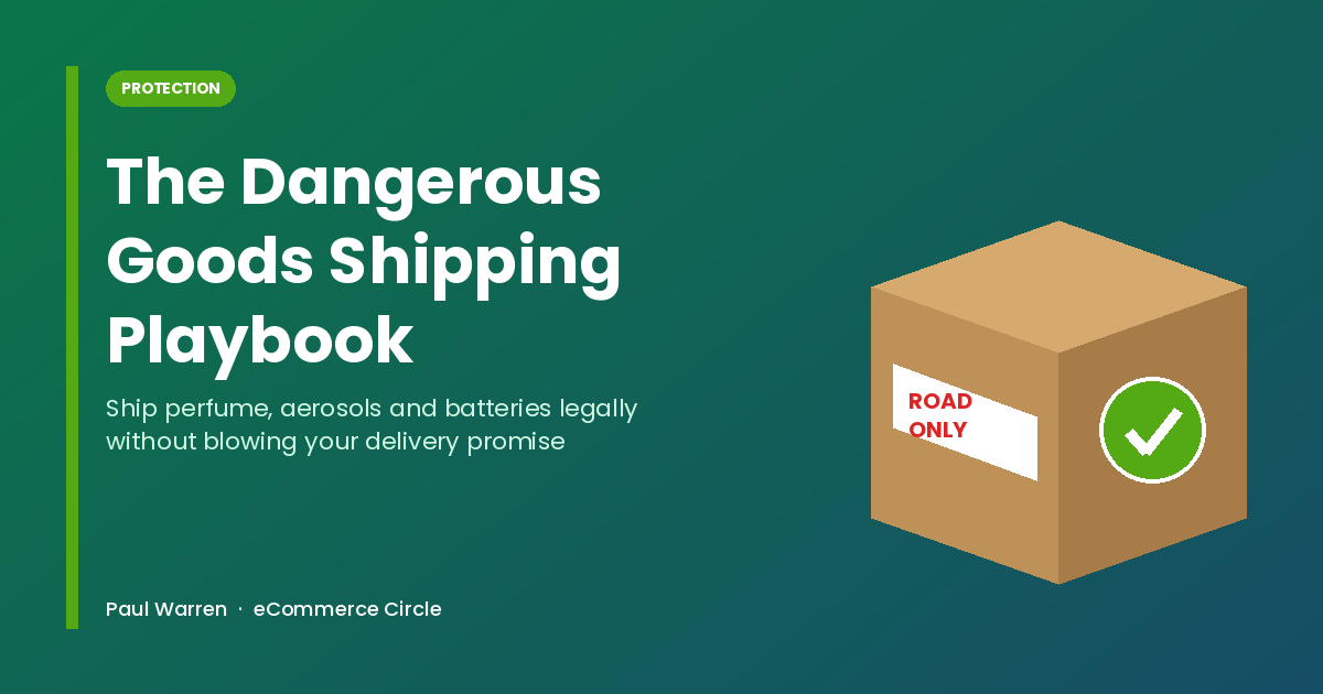 The Dangerous Goods Shipping Playbook: The 5-Step System Aussie Shopify Brands Use to Ship Perfume, Aerosols and Batteries Legally (Without Blowing Their Delivery Promise)