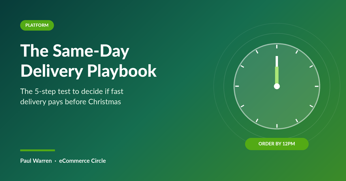 The Same-Day Delivery Playbook featured image