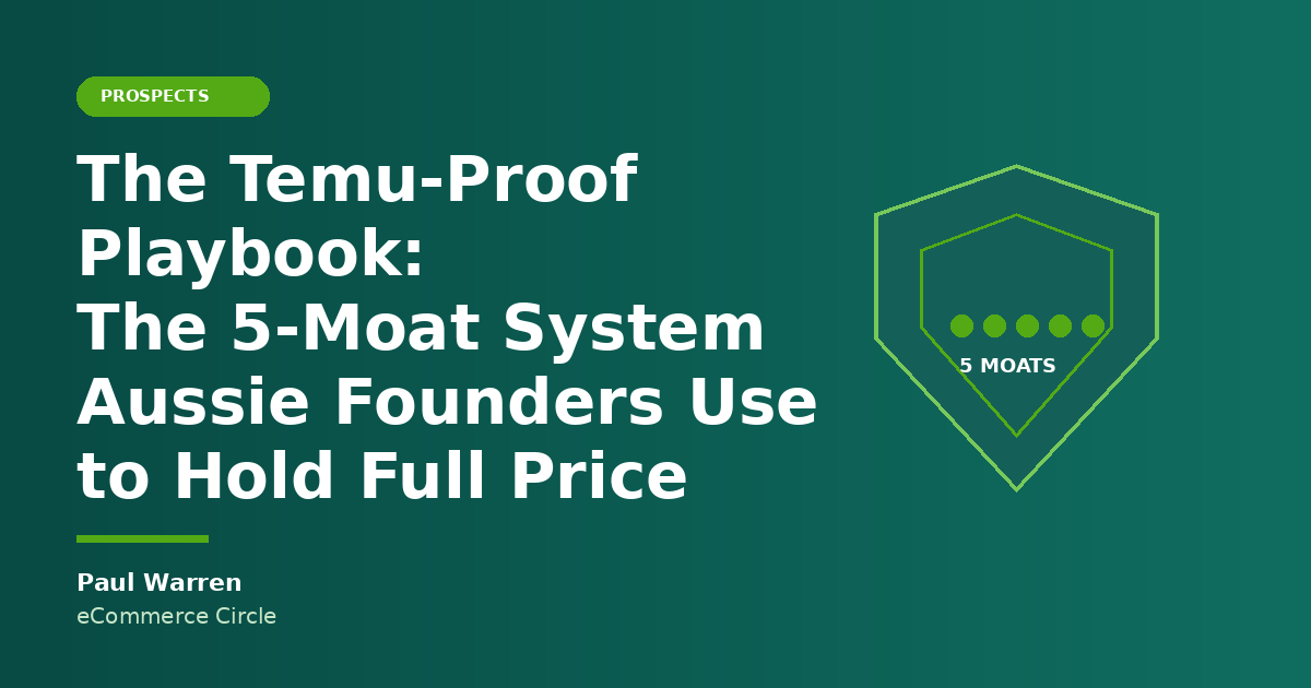 The Temu-Proof Playbook featured image, eCommerce Circle