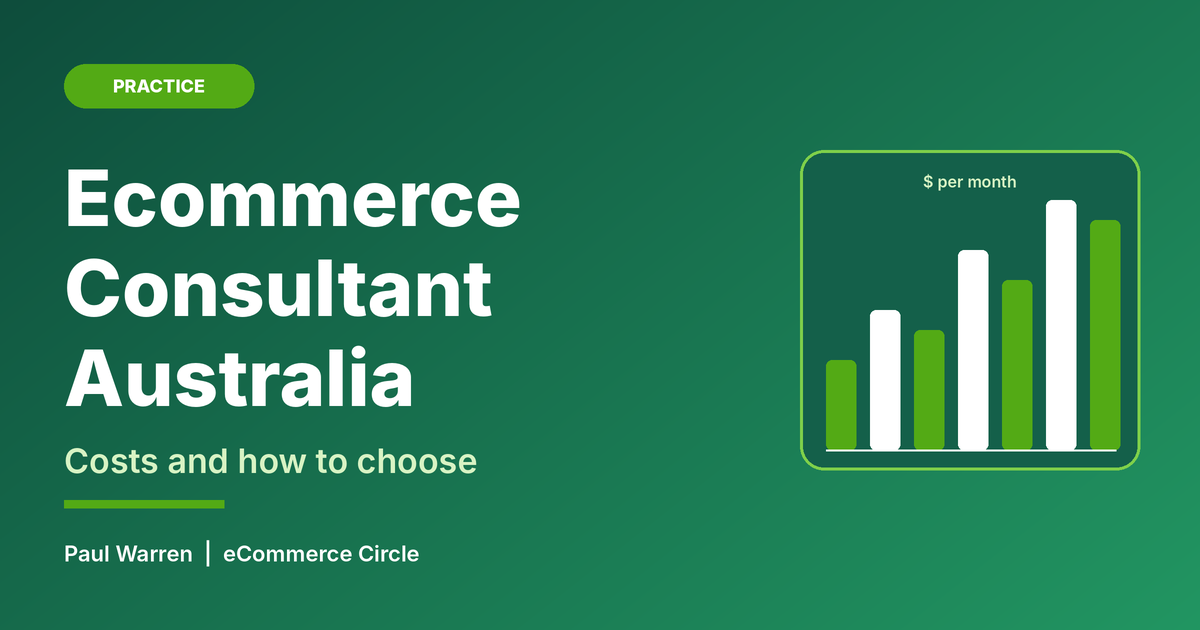 Ecommerce Consultant Australia: Costs and How to Choose