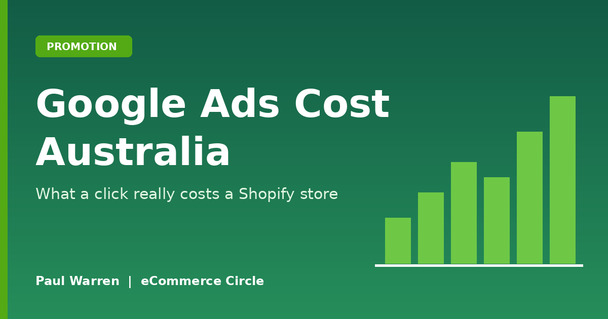 Google Ads Cost Australia: CPCs for Ecommerce Stores