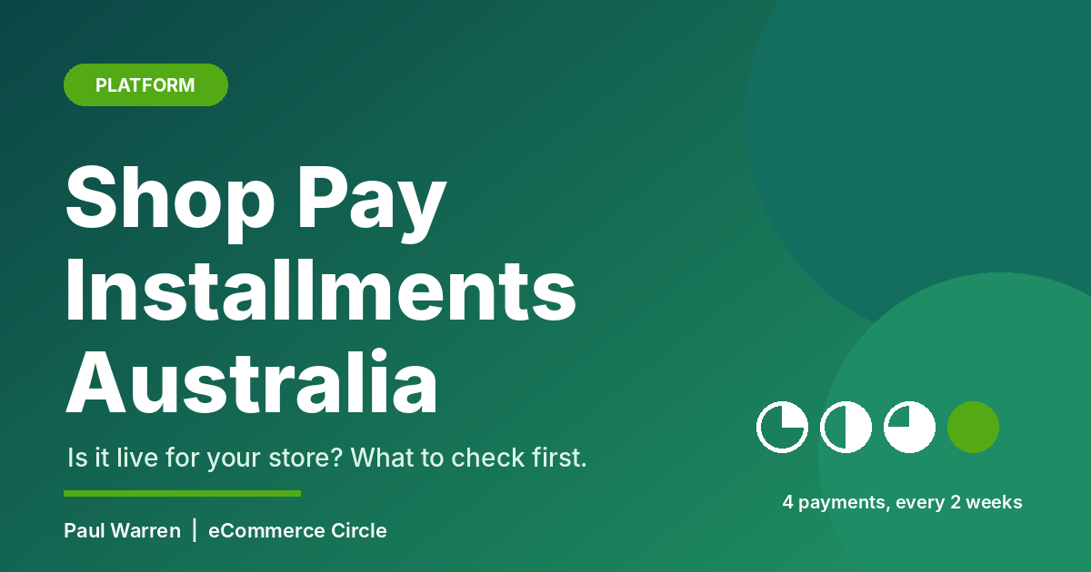 Shop Pay Installments Australia: Is It Live for Your Store?