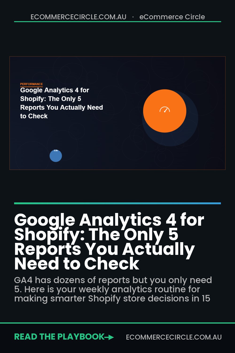 Google Analytics 4 for Shopify: The Only 5 Reports You Actually Need to Check