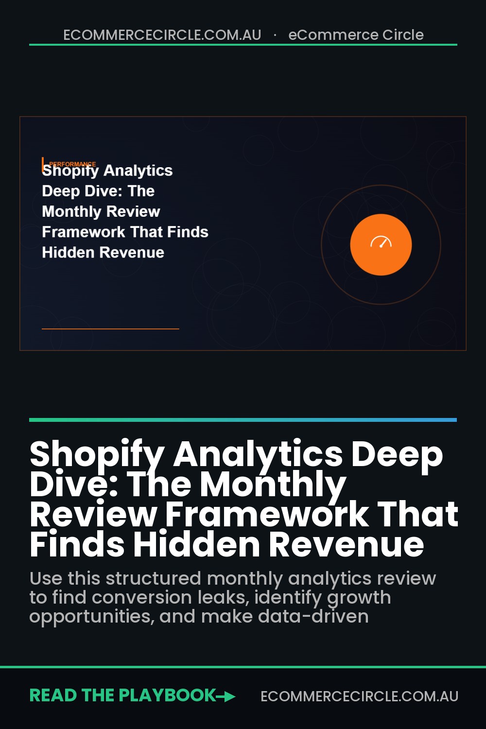 Shopify Analytics Deep Dive: The Monthly Review Framework That Finds Hidden Revenue