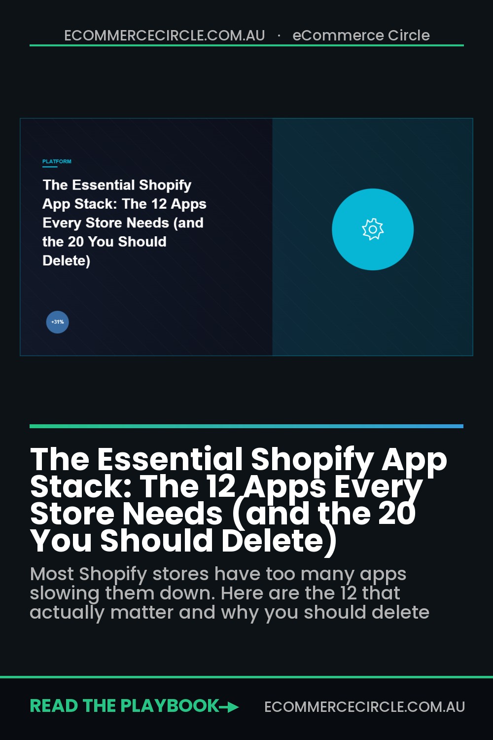 The Essential Shopify App Stack: The 12 Apps Every Store Needs (and the 20 You Should Delete)