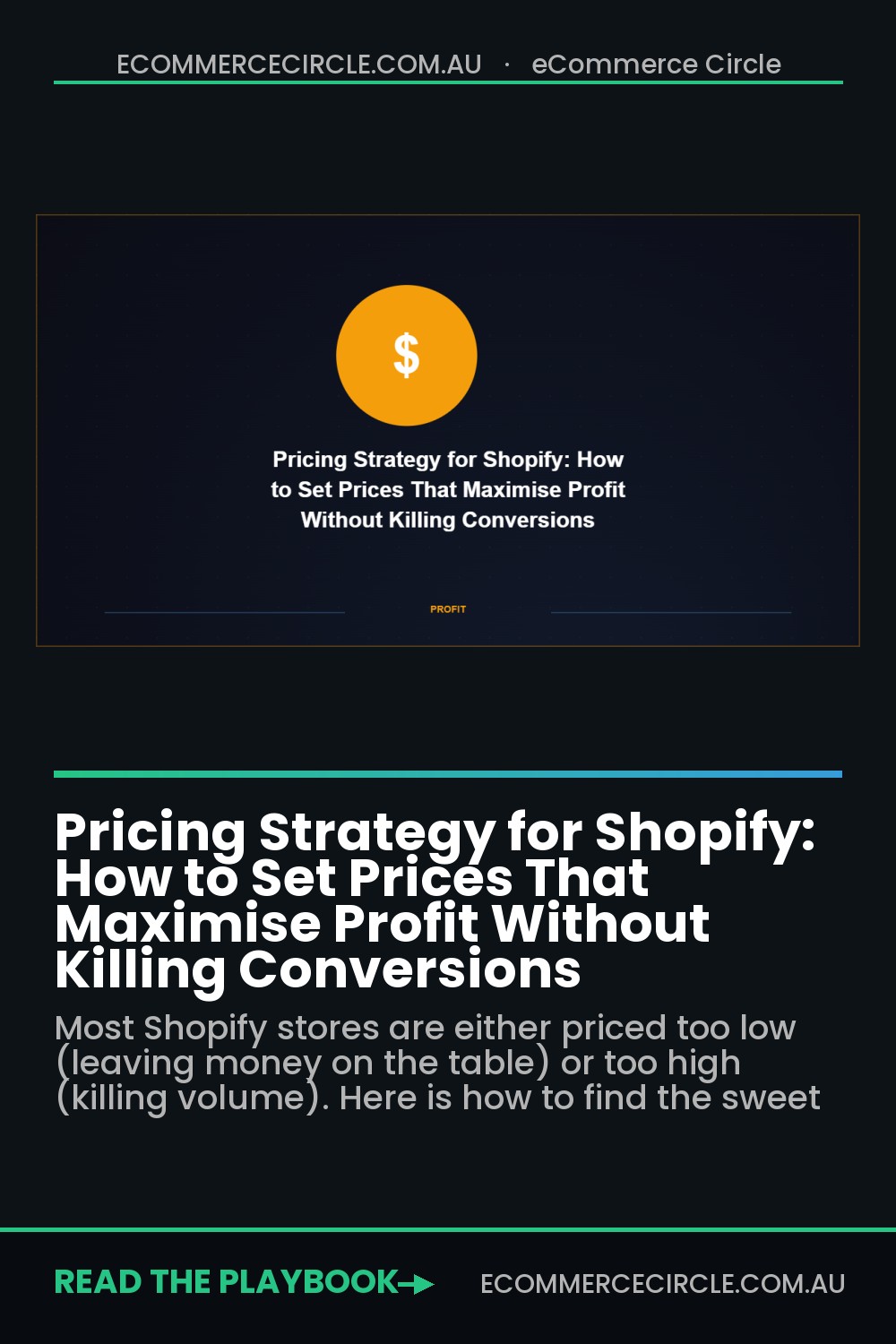 Pricing Strategy for Shopify: How to Set Prices That Maximise Profit Without Killing Conversions