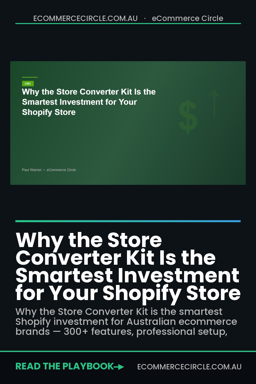 Why the Store Converter Kit Is the Smartest Investment for Your Shopify Store