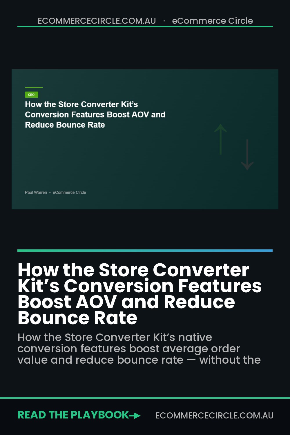 How the Store Converter Kit’s Conversion Features Boost AOV and Reduce Bounce Rate