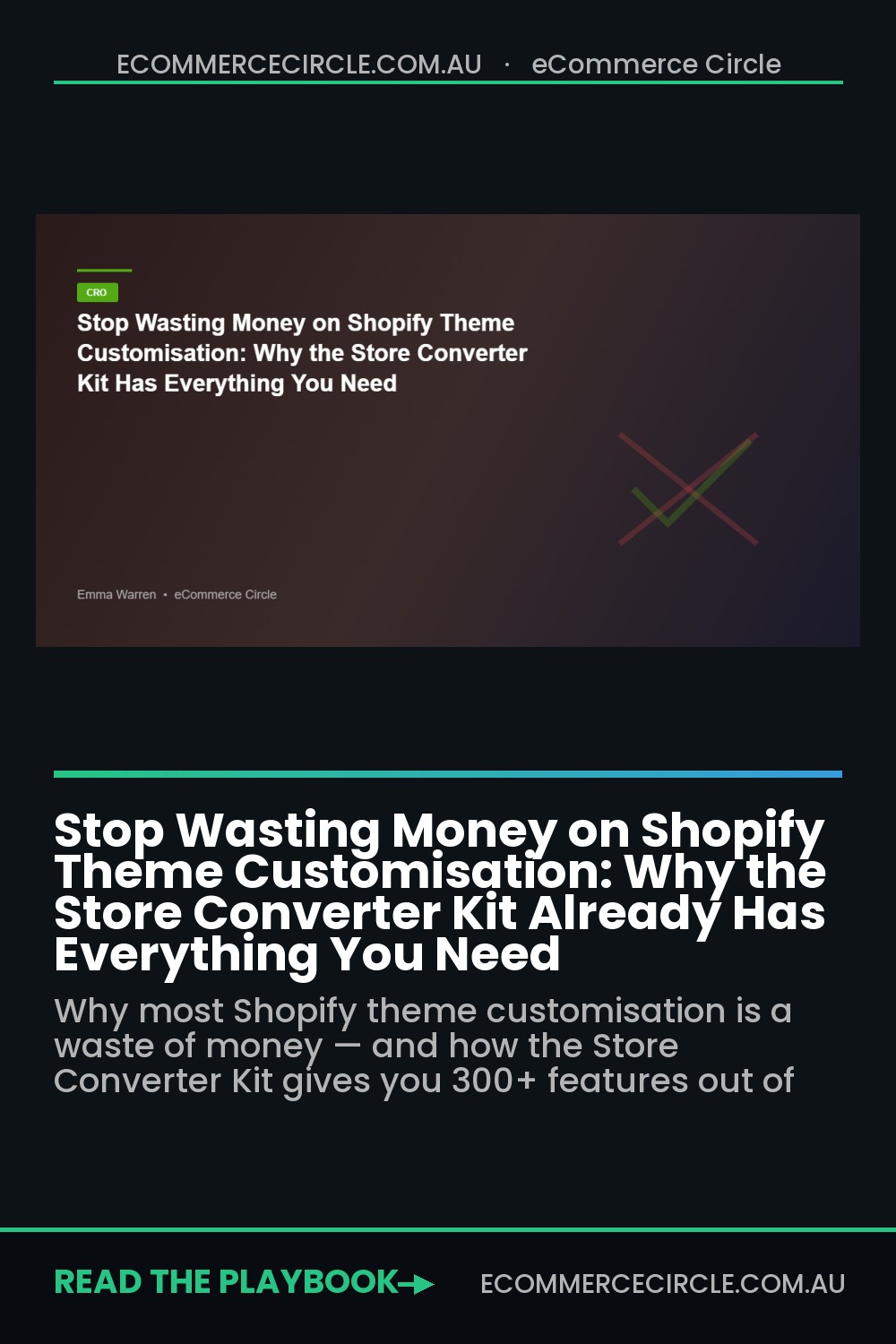Stop Wasting Money on Shopify Theme Customisation: Why the Store Converter Kit Already Has Everything You Need