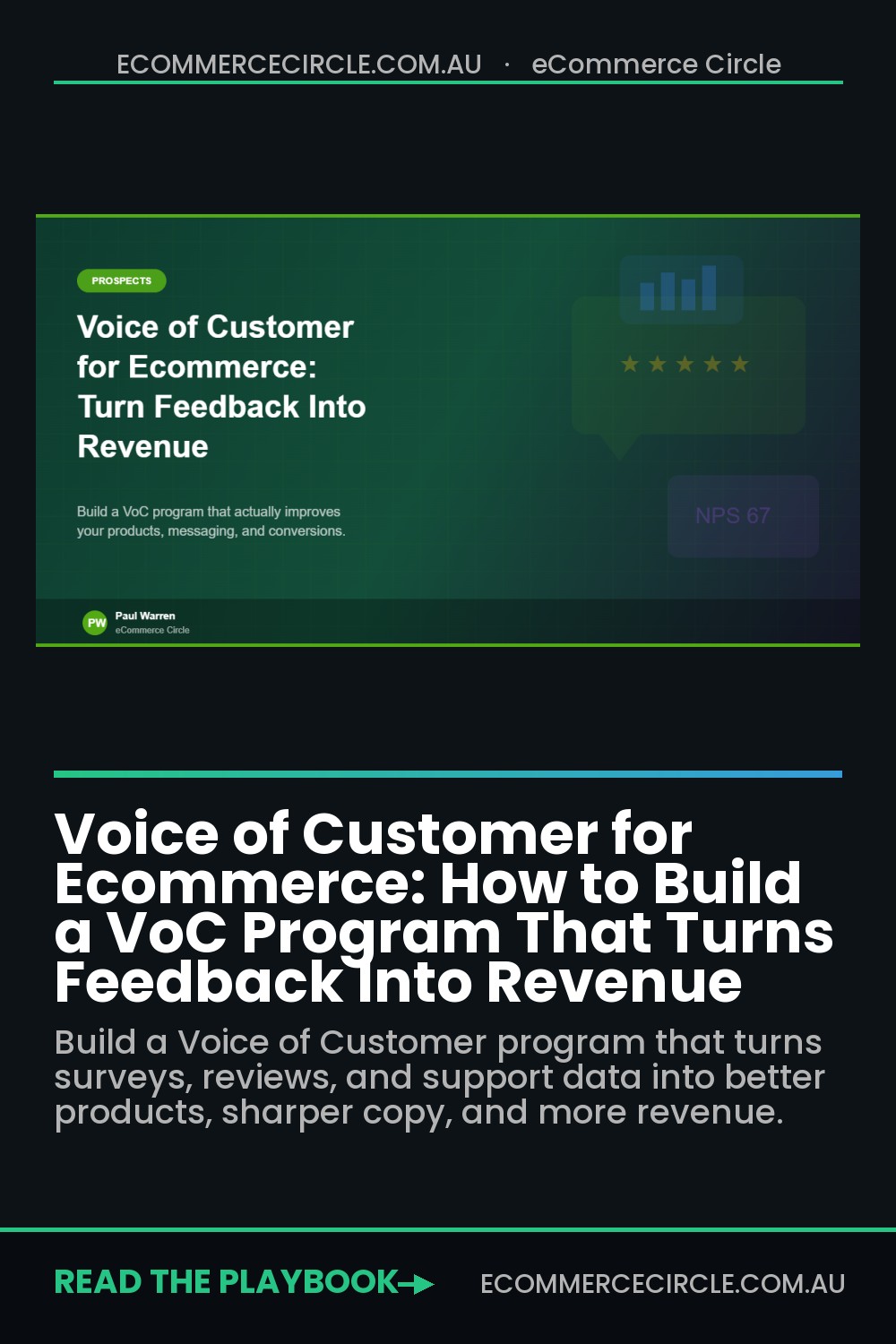 Voice of Customer for Ecommerce: How to Build a VoC Program That Turns Feedback Into Revenue