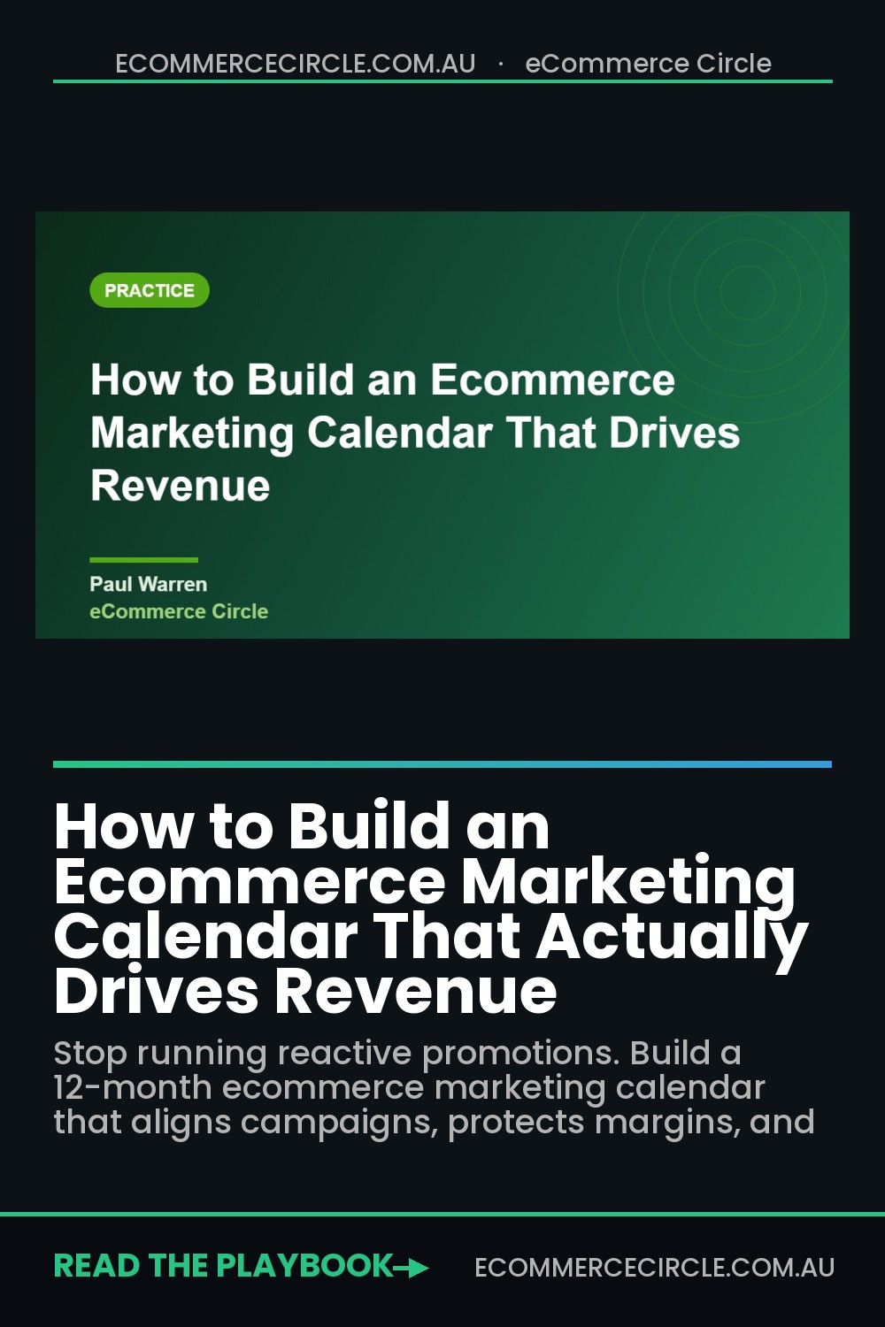 How to Build an Ecommerce Marketing Calendar That Actually Drives Revenue