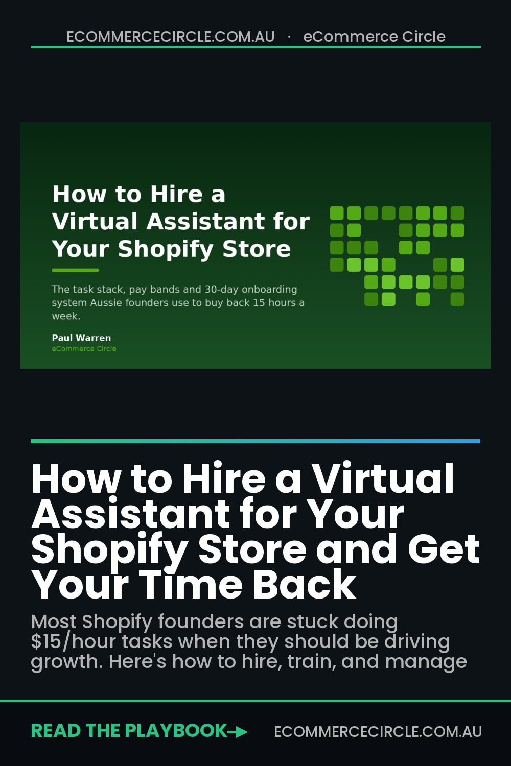 How to Hire a Virtual Assistant for Your Shopify Store and Get Your Time Back