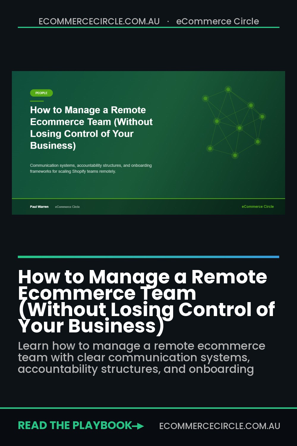 How to Manage a Remote Ecommerce Team (Without Losing Control of Your Business)