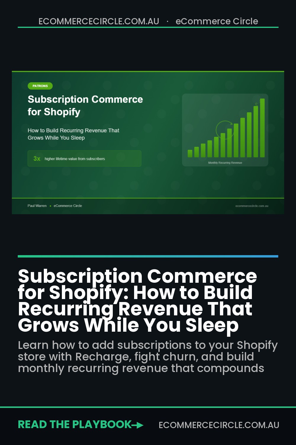 Subscription Commerce for Shopify: How to Build Recurring Revenue That Grows While You Sleep
