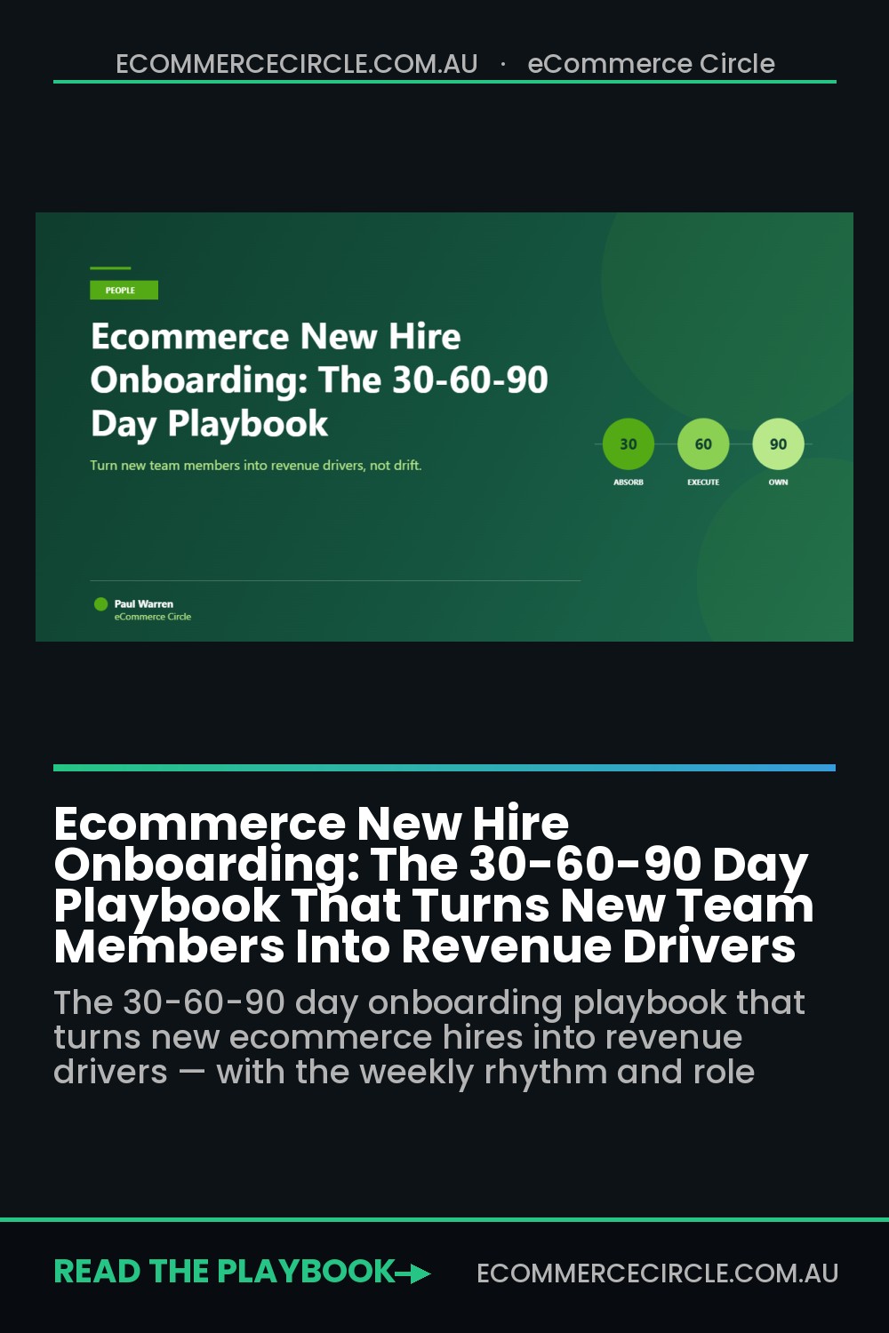 Ecommerce New Hire Onboarding: The 30-60-90 Day Playbook That Turns New Team Members Into Revenue Drivers