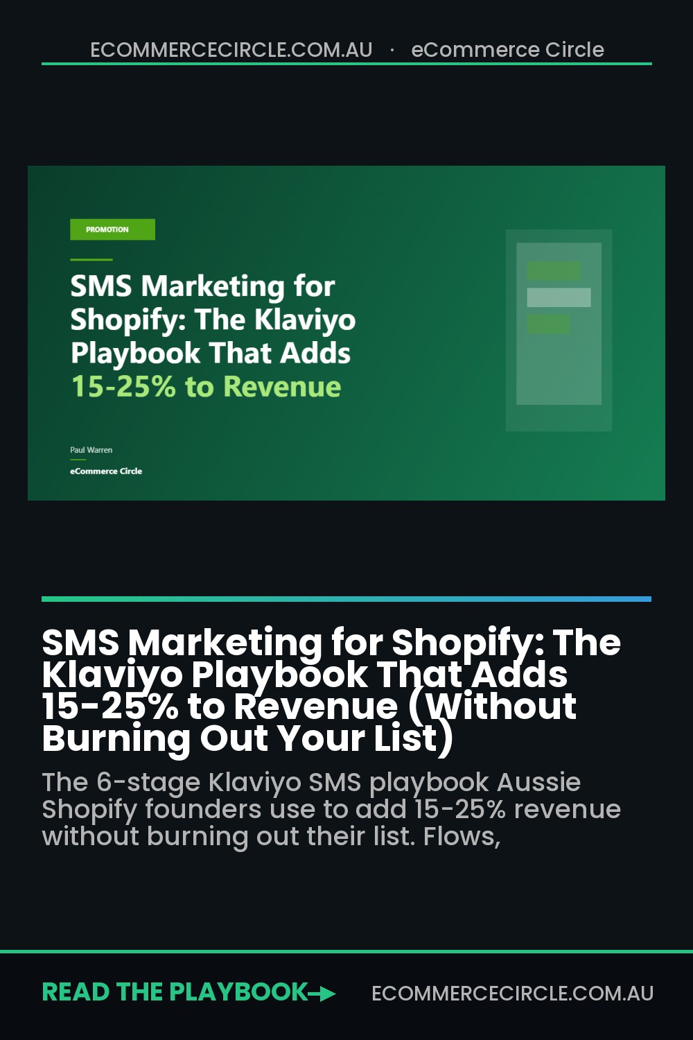 SMS Marketing for Shopify: The Klaviyo Playbook That Adds 15-25% to Revenue (Without Burning Out Your List)