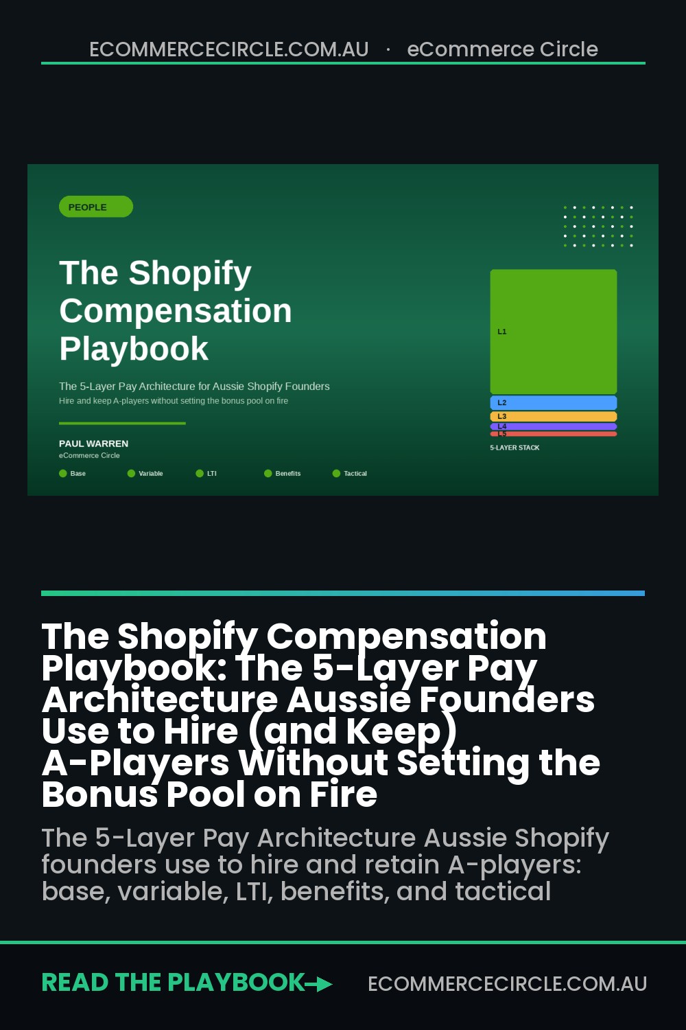 The Shopify Compensation Playbook: The 5-Layer Pay Architecture Aussie Founders Use to Hire (and Keep) A-Players Without Setting the Bonus Pool on Fire
