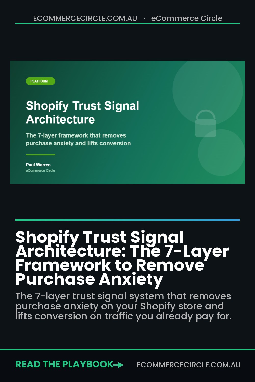 Shopify Trust Signal Architecture: The 7-Layer Framework to Remove Purchase Anxiety