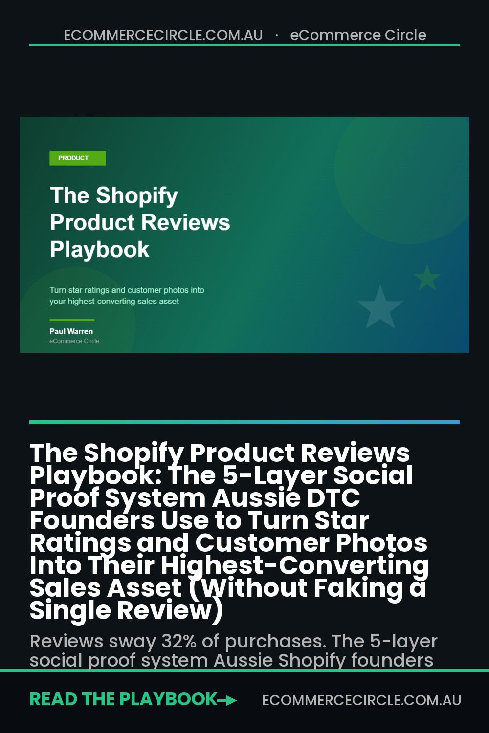 The Shopify Product Reviews Playbook: The 5-Layer Social Proof System Aussie DTC Founders Use to Turn Star Ratings and Customer Photos Into Their Highest-Converting Sales Asset (Without Faking a Single Review)