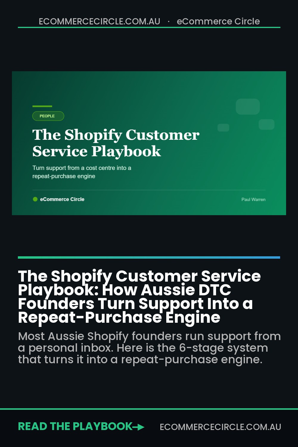 The Shopify Customer Service Playbook: How Aussie DTC Founders Turn Support Into a Repeat-Purchase Engine