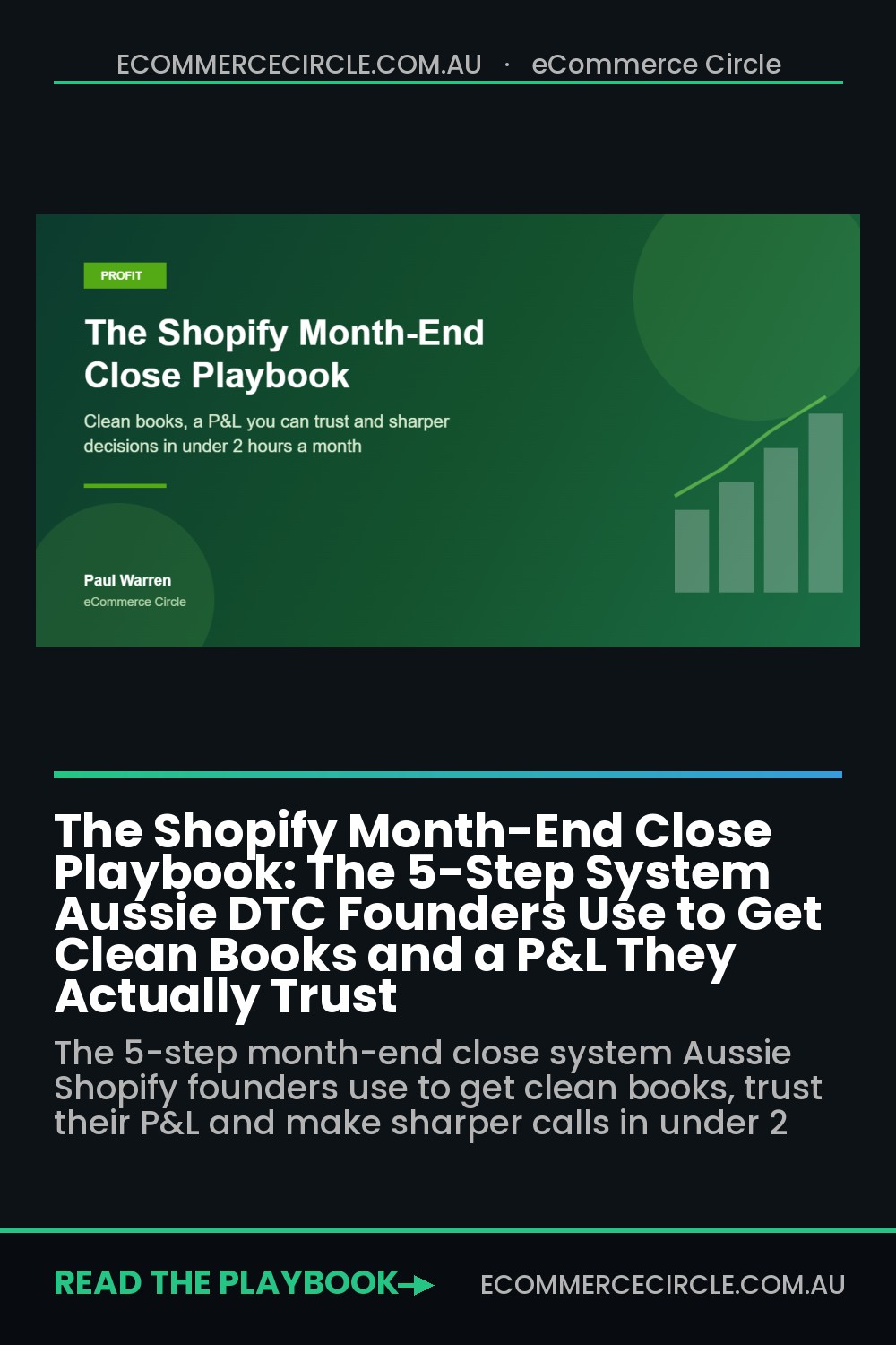 The Shopify Month-End Close Playbook: The 5-Step System Aussie DTC Founders Use to Get Clean Books and a P&L They Actually Trust