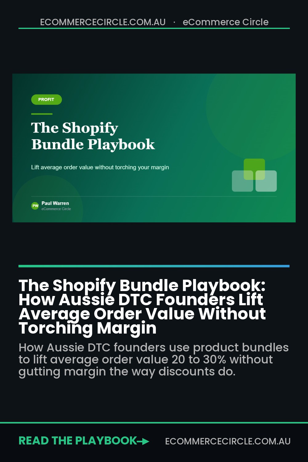 The Shopify Bundle Playbook: How Aussie DTC Founders Lift Average Order Value Without Torching Margin