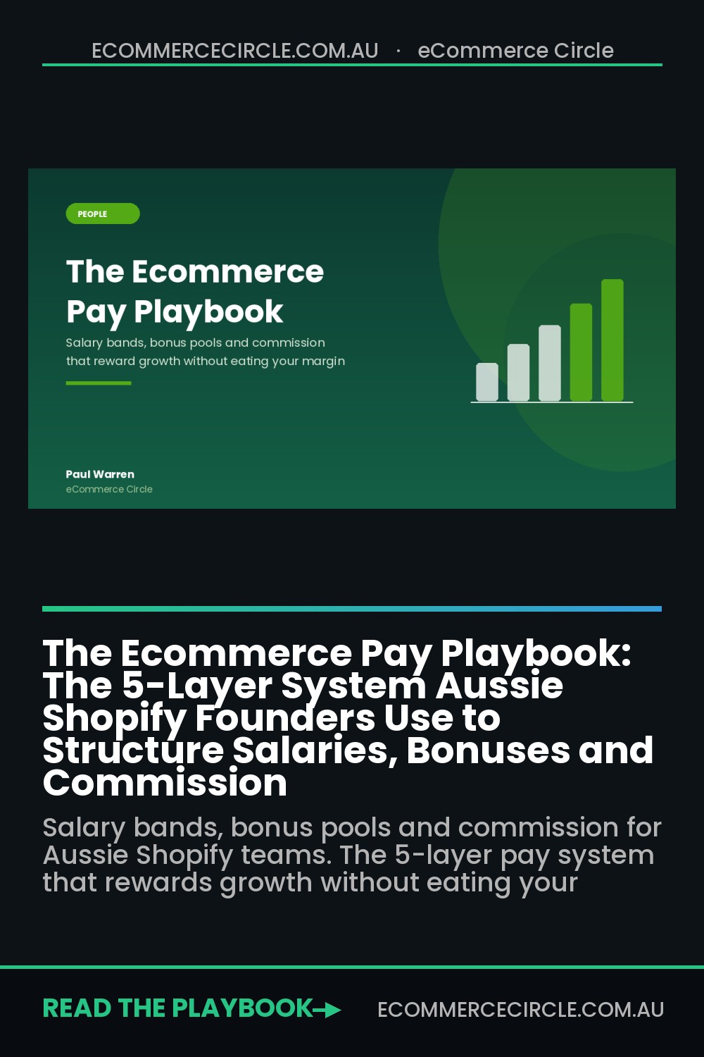 The Ecommerce Pay Playbook: The 5-Layer System Aussie Shopify Founders Use to Structure Salaries, Bonuses and Commission