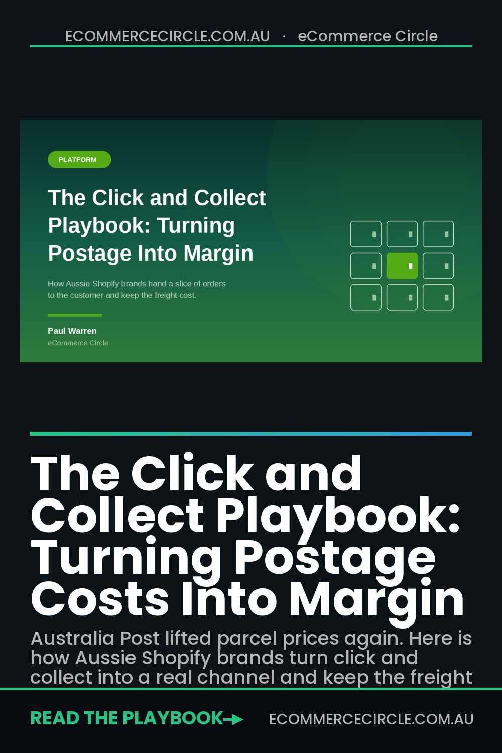 The Click and Collect Playbook: Turning Postage Costs Into Margin