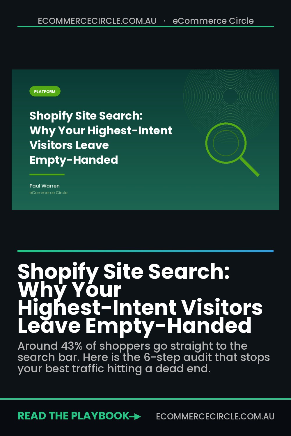Shopify Site Search: Why Your Highest-Intent Visitors Leave Empty-Handed