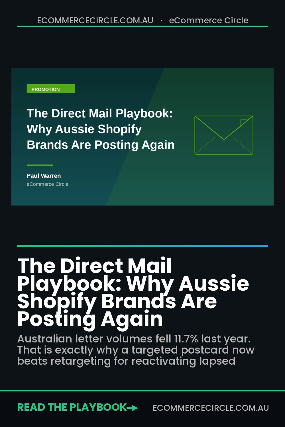 The Direct Mail Playbook: Why Aussie Shopify Brands Are Posting Again