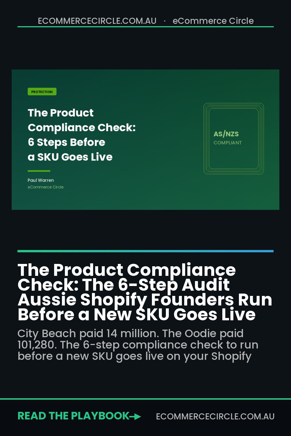 The Product Compliance Check: The 6-Step Audit Aussie Shopify Founders Run Before a New SKU Goes Live