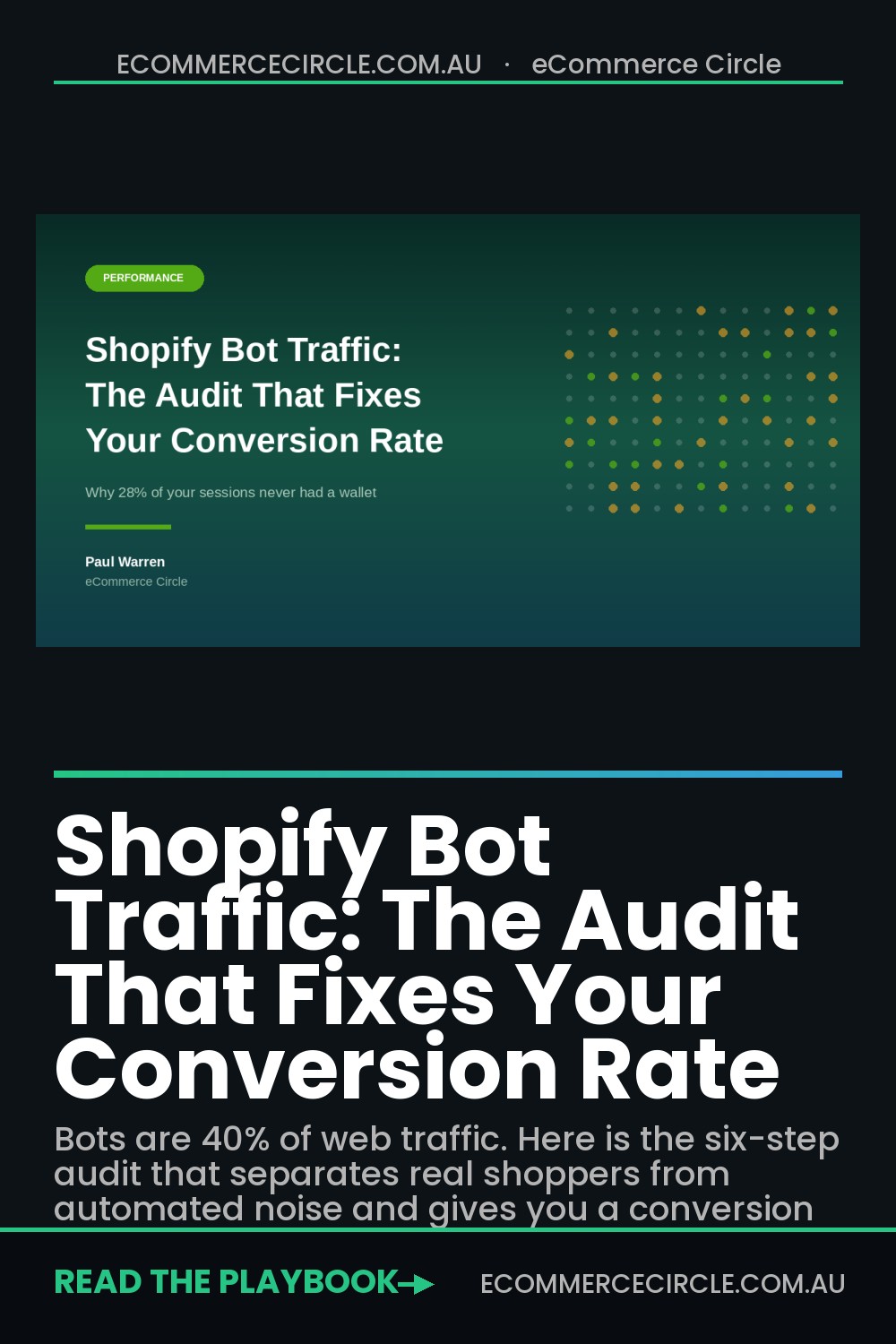 Shopify Bot Traffic: The Audit That Fixes Your Conversion Rate