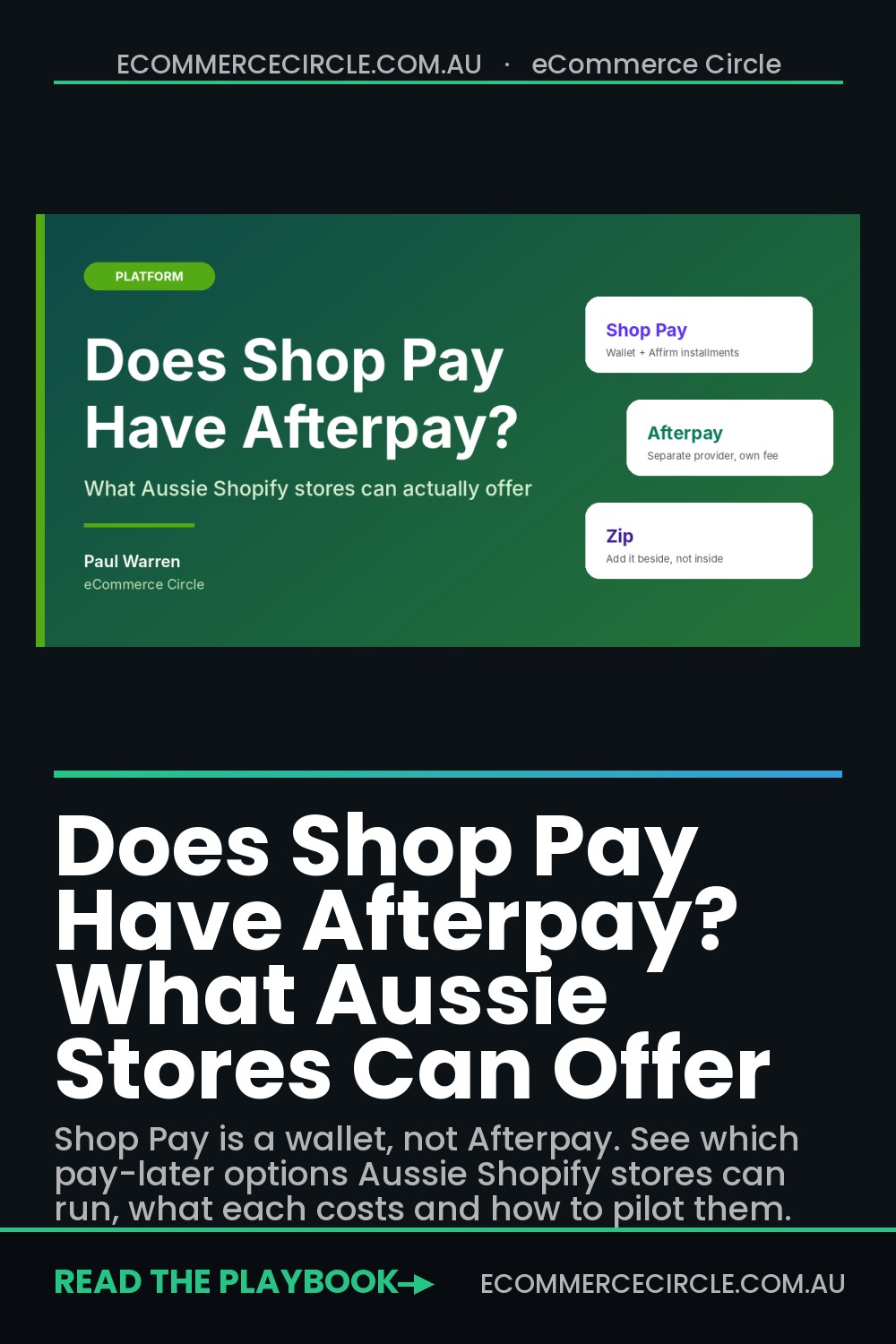 Does Shop Pay Have Afterpay? What Aussie Stores Can Offer
