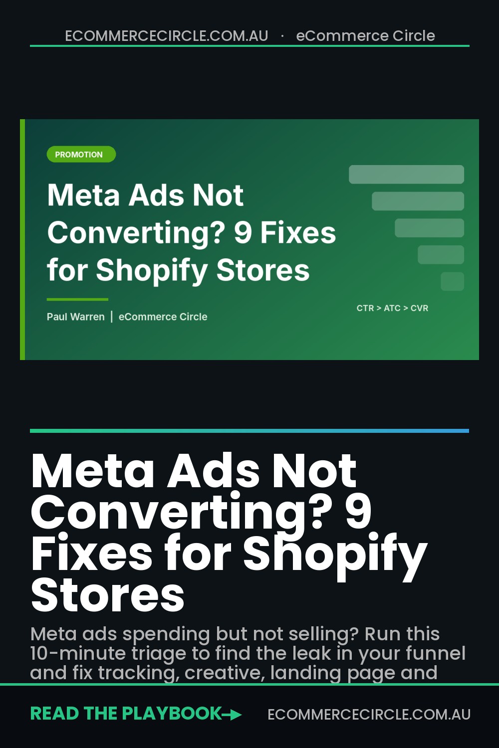 Meta Ads Not Converting? 9 Fixes for Shopify Stores