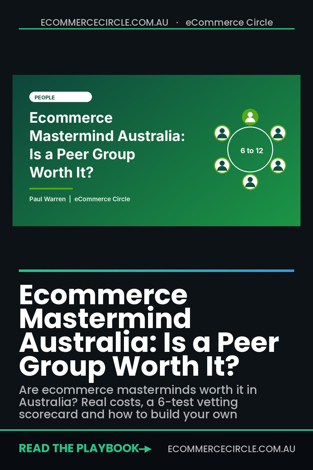 Ecommerce Mastermind Australia: Is a Peer Group Worth It?
