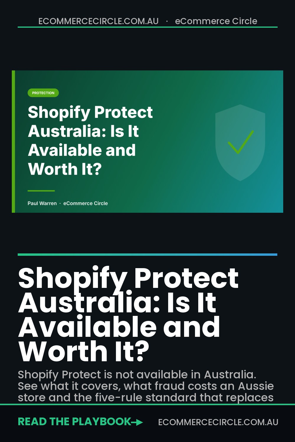 Shopify Protect Australia: Is It Available and Worth It?