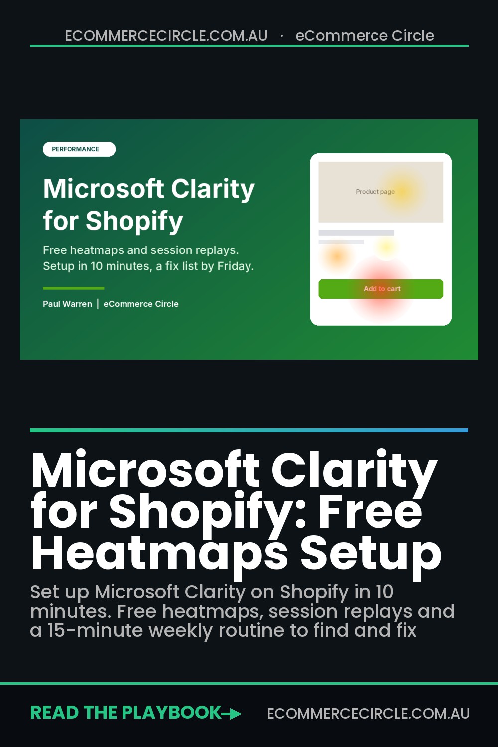 Microsoft Clarity for Shopify: Free Heatmaps Setup